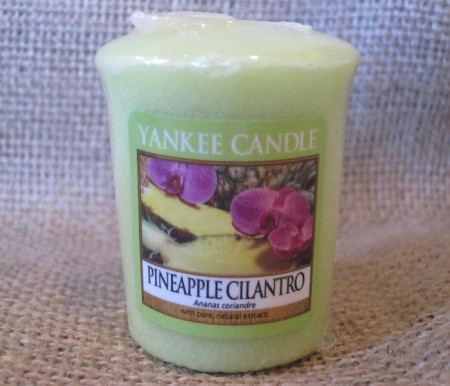Pineapple Cilantro smeltelys.