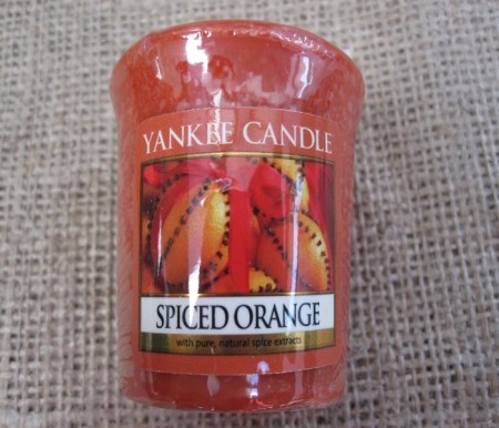 Spiced Orange smeltelys.