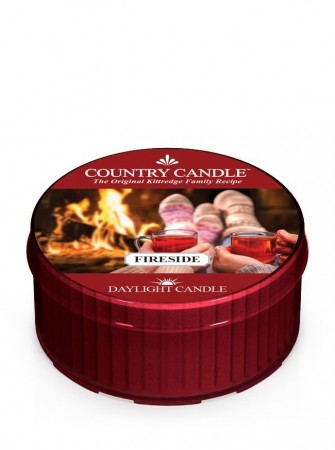 Fireside Stort Telys