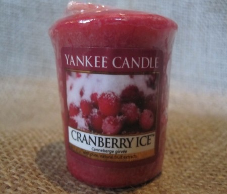 Cranberry Ice smeltelys.