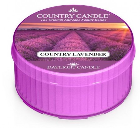 Country Lavender Stort Telys.