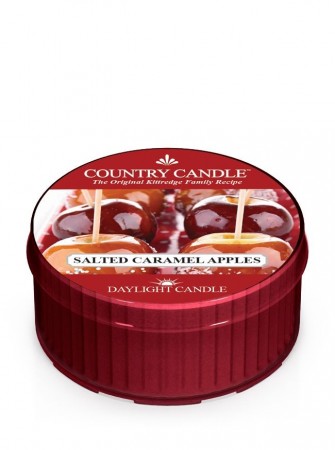 Salted Caramel Apples Stort Telys