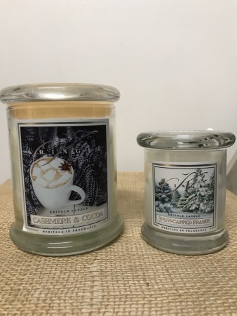 Kringle Candle Pakkepris på 1 Medium og 1 Liten krukke.