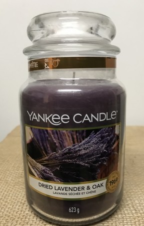 Dried Lavender & Oak stor krukke