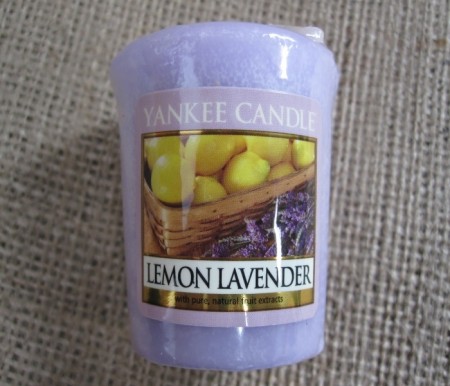 Lemon Lavender smeltelys.