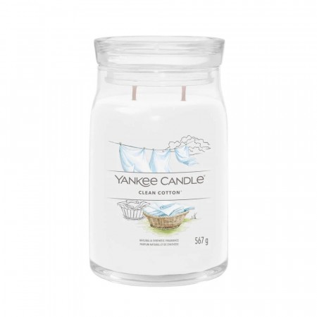 Clean Cotton stor krukke