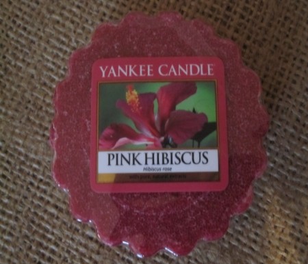 Pink Hibiscus duftvoks.
