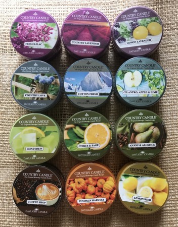 6-pk assorterte Store Telys