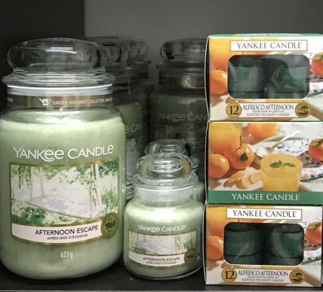 Afternoon Escape Yankee Candle og Country Candle duftlys CandleStore.no